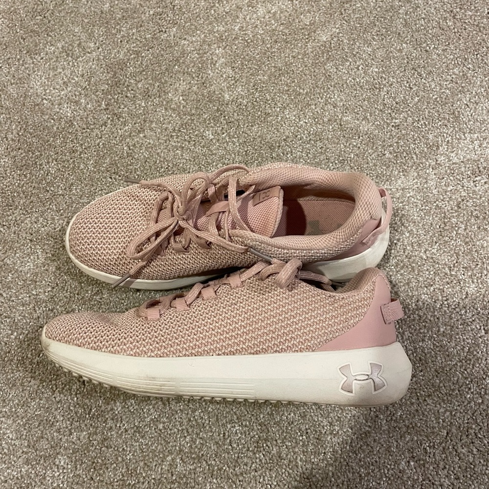 Pink sneakers